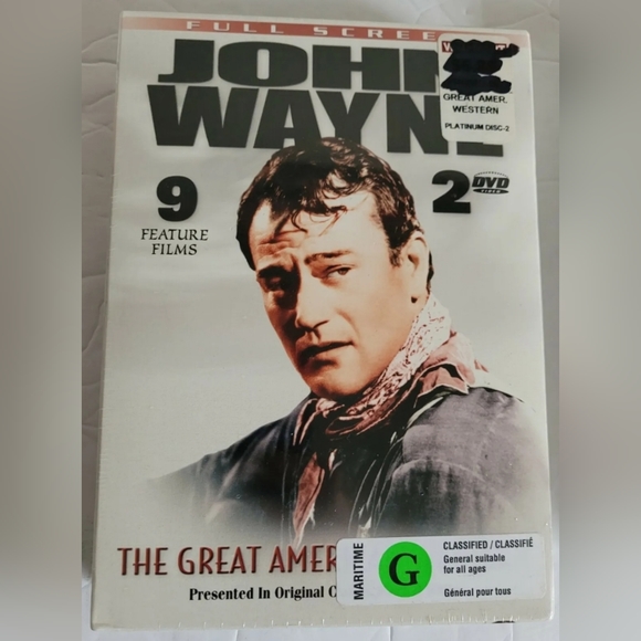 John Wayne: The Great American Western (DVD, 2004, 2-Disc Set) - Picture 1 of 5